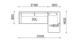 SNA-20(B)L・14(B)CR